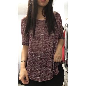 AERO maroon top